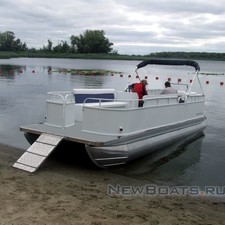 Понтон грузопассажирский, моторный понтон, катер понтонный