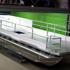 Понтон грузопассажирский, моторный понтон, катер понтонный