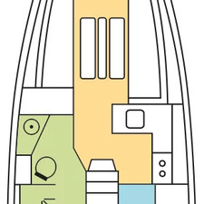 Sun Odyssey 349 - 2 cab.