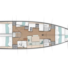 Sun Odyssey 490 (5 + 1 Cab)