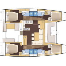 Lagoon 450 4 cabin