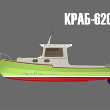 Катер Краб-620. Набор для постройки