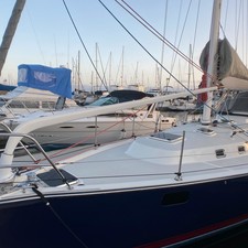 Island Packet Blue Jacket 40