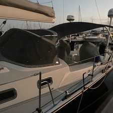 Island Packet Blue Jacket 40