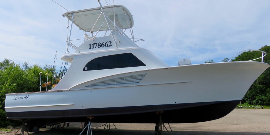 Custom Carolina Lewis Brothers 41 Flybridge Sportfish
